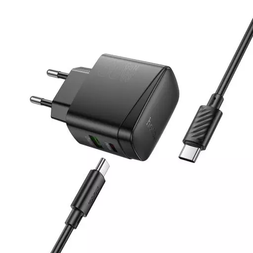 CS61A Bright PD30W+QC3.0 Charger Set(C To C)(EU)