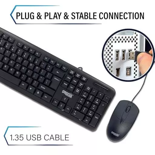 DI91 Wired Keyboard And Mouse Set(english Version)