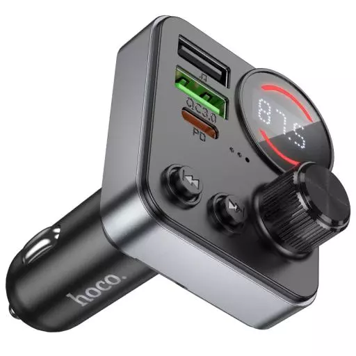 E86 Alegria 48W Dual Port PD30W+QC3.0 Car BT FM Transmitter