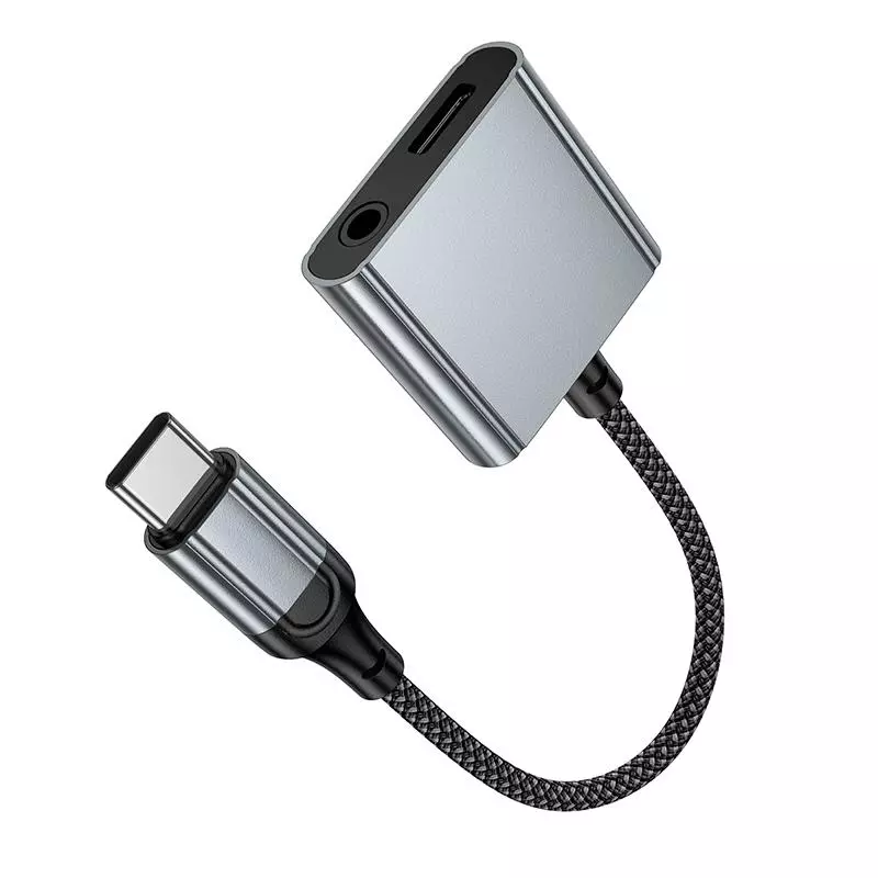 UPA34 Digital Audio Converter Type-C To Type-C+3.5