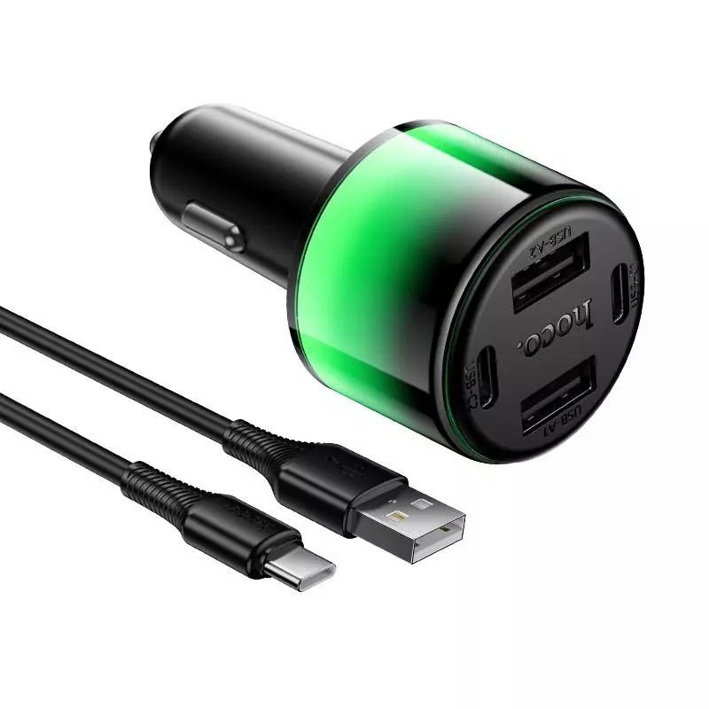 Z69 Vivido 24W(2C2A) Car Charger Set(Type-C)