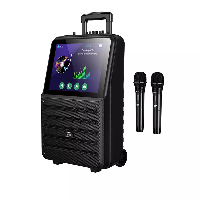 DS70 60W Karaoke Speaker With Dual Wireless Microphones