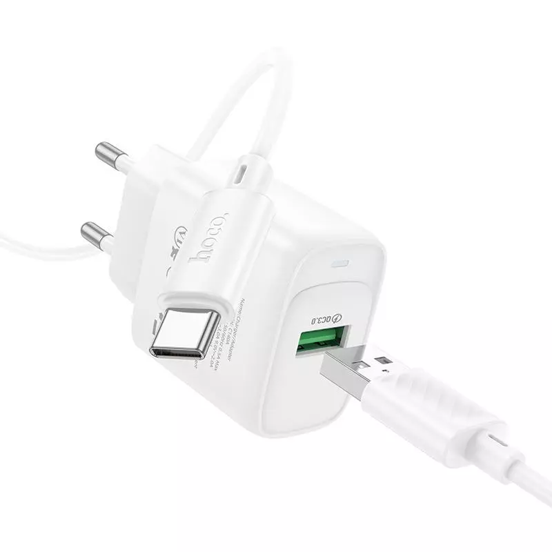C140A Smart Single Port QC3.0 Charger Set(Type-C)(EU)