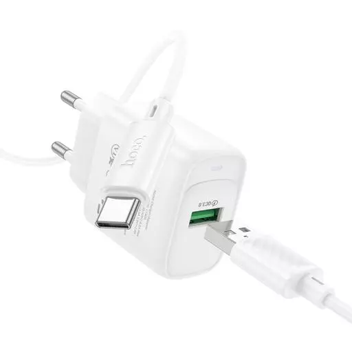 C140A Smart Single Port QC3.0 Charger Set(Type-C)(EU)