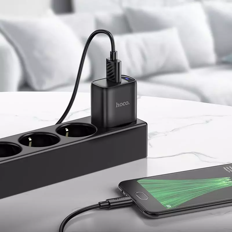 C140A Smart Single Port QC3.0 Charger Set(Micro)(EU)