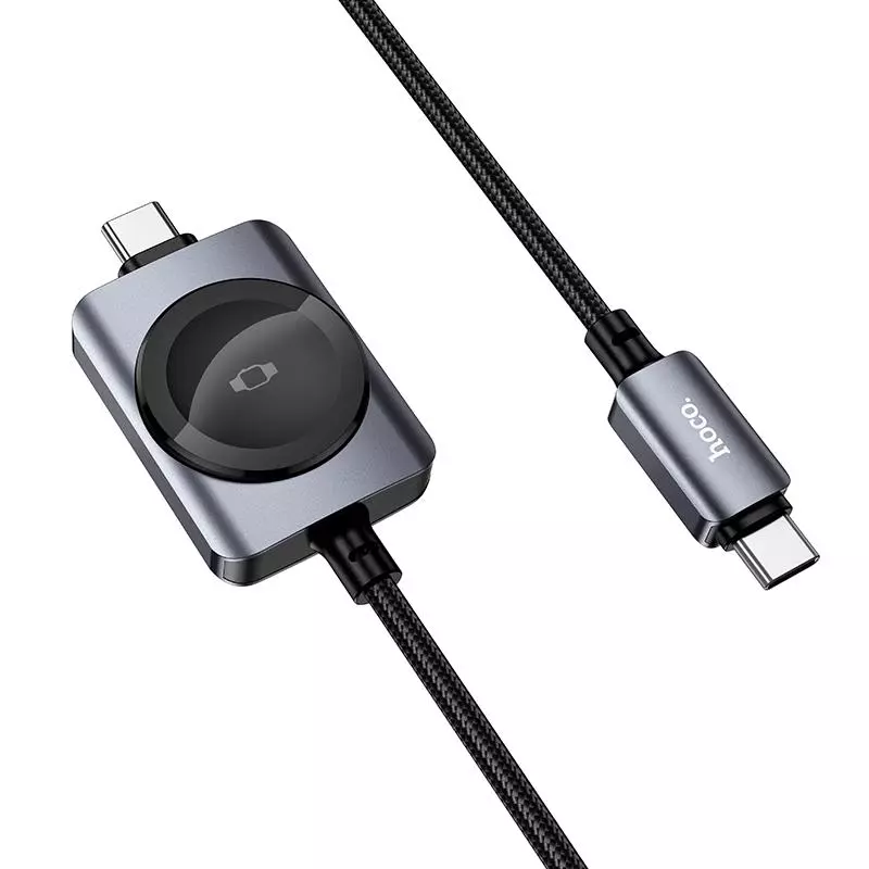 CW66 PD100W+iWatch 2-In-1 Charging Cable