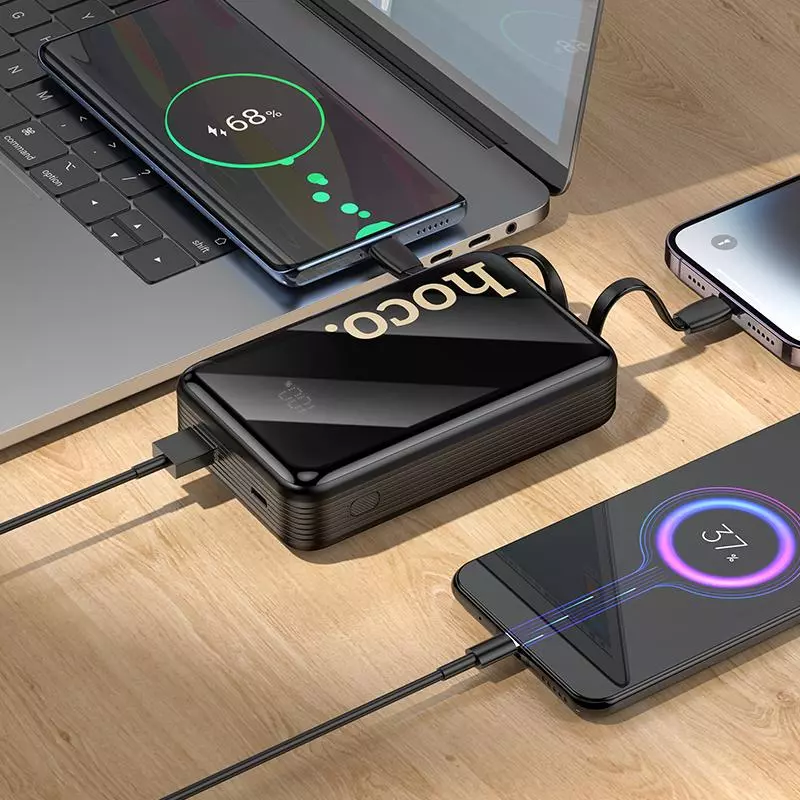 Q37A Graceful 22.5W+PD20W Power Bank With Two Cables(20000mAh)