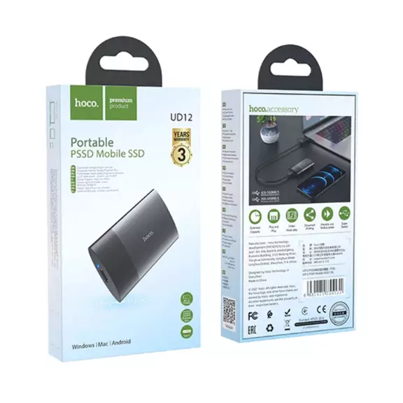 UD12 256GB PSSD Mobile SSD