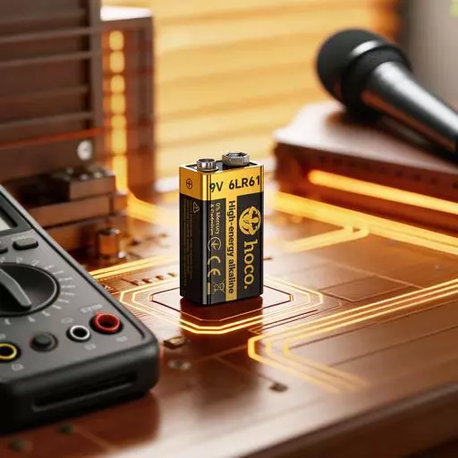 JA9 9V Alkaline Battery 6LR61
