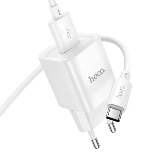 C145A Charm Single Port QC3.0 Charger Set(Type-C)(EU)
