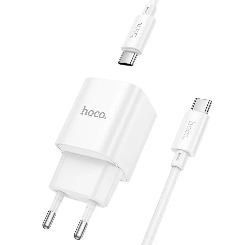 C146A Charm Single Port PD20W Charger Set(C To C)(EU)
