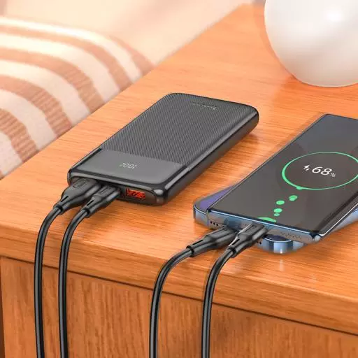J121 (10000mAh)Fast 22.5W+PD20W fully compatible  power bank with digital display(UN)