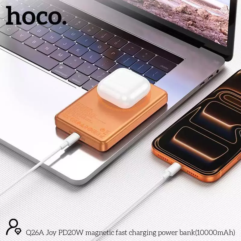 Q26A Joy PD20W Magnetic Fast Charging Power Bank(10000mAh) Q26A Joy PD20W Magnetic Fast Charging Power Bank(10000mAh)