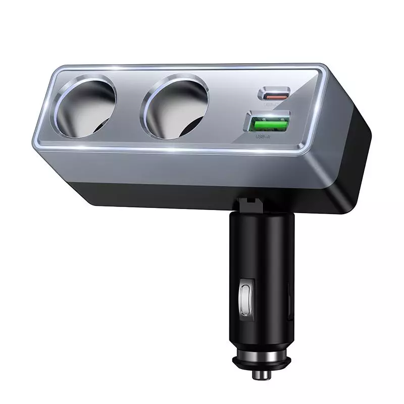 Z65B Smart Dual Cigarette Lighter(PD48W/1A1C) Car Charger Z65B Smart Dual Cigarette Lighter(PD48W/1A1C) Car Charger