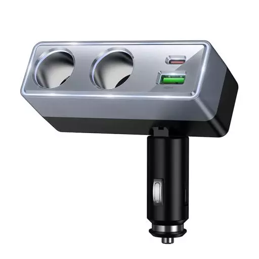 Z65B Smart Dual Cigarette Lighter(PD48W/1A1C) Car Charger