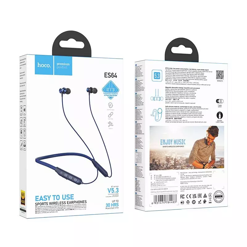 ES64 Easy Sound Sports BT Earphones ES64 Easy Sound Sports BT Earphones