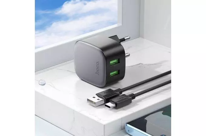 CS34A Rayo, Dual USB-A 18W Port Wall Charger MICRO