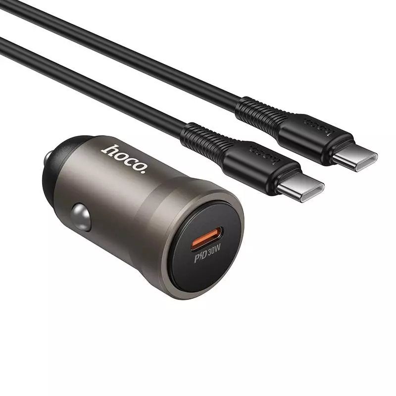 Z62A Energy single port PD30W car charger set(C to C)