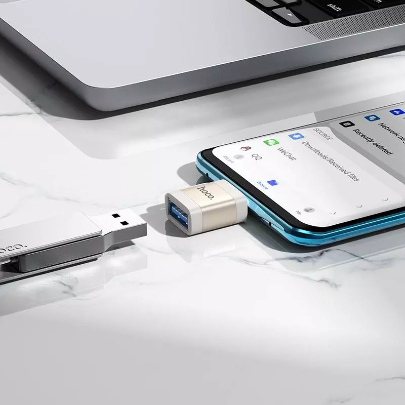 UA31C Type-C Male To USB Female OTG Adapter UA31C Type-C Male To USB Female OTG Adapter