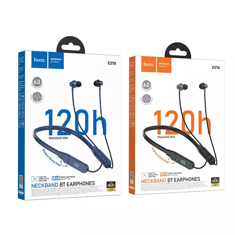 ES78 Naya Neck-mounted BT Earphones ES78 Naya Neck-mounted BT Earphones
