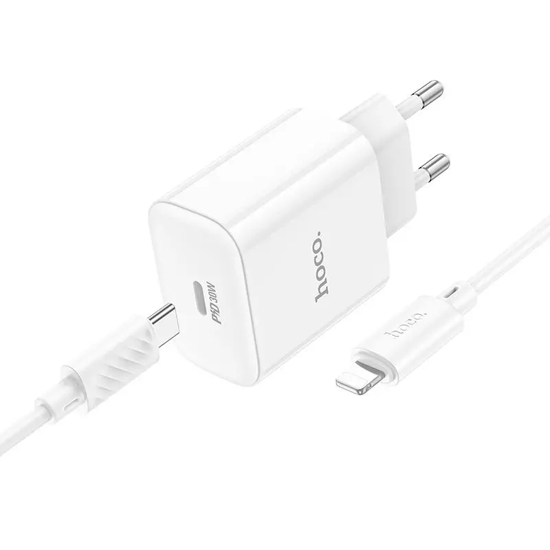 C76A Pro Majestic single port PD30W charger set(C to iP)(EU)