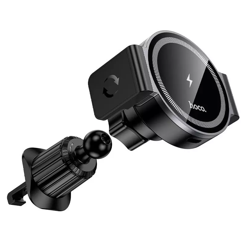 HW35 Power Electric Magnetic Wireless Fast Charging Car Holder(air Outlet) HW35 Power Electric Magnetic Wireless Fast Charging Car Holder(air Outlet)