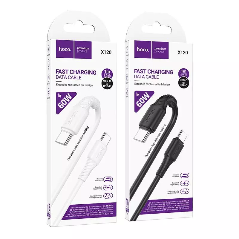 X120 Beneficio 60W Charging Data Cable C To C(unpackaged) X120 Beneficio 60W Charging Data Cable C To C(unpackaged)