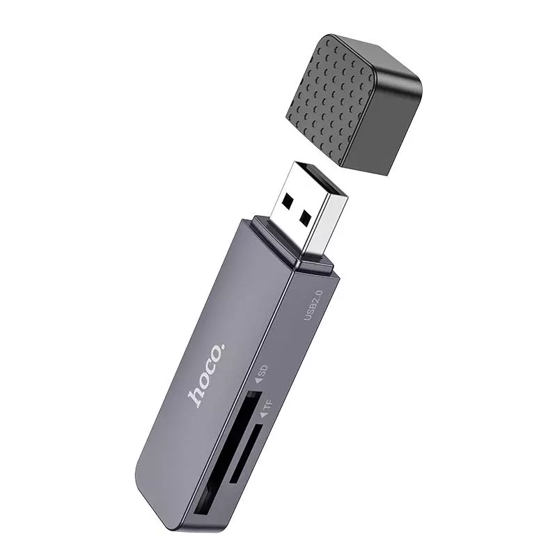 HB45 Spirit 2-In-1 USB 2.0 Card Reader