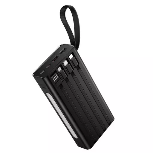 J155 Shine 22.5W+PD20W+light 4-Cable Power Bank(20000mAh)