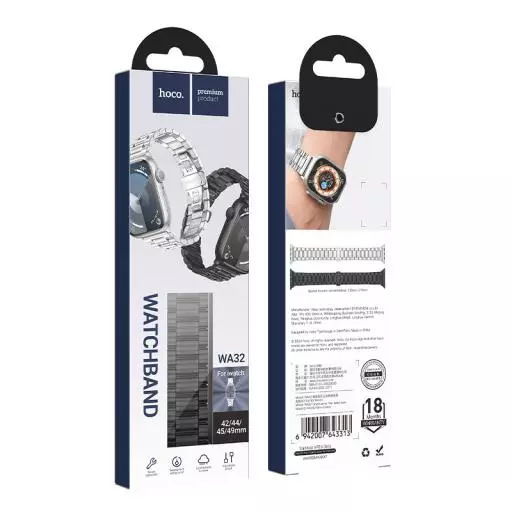 WA32 Grand Series Five-bead Steel Strap (44/45/46/49Mm)