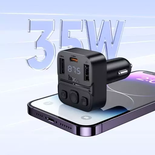 E87 Delta 35W(1A1C) Car BT FM Transmitter