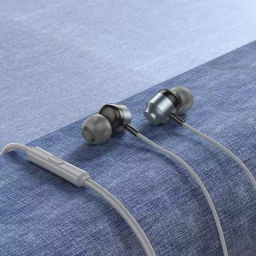M122 Power Metal Universal Digital Earphones With Microphone Type-C