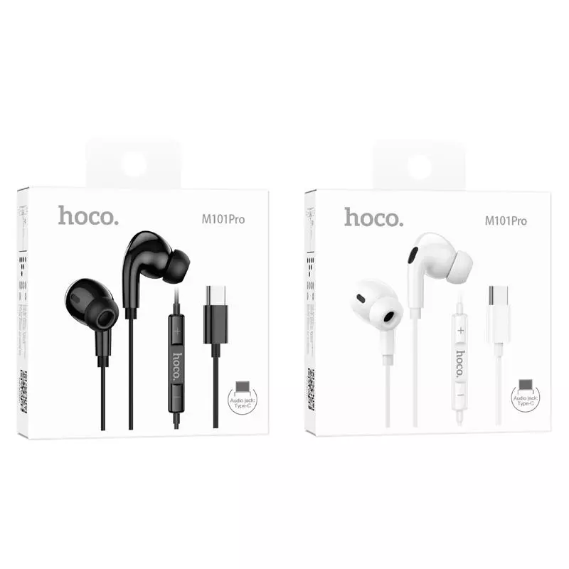 M101 Crystal Joy Type-C Wire-controlled Digital Earphones With Microphone