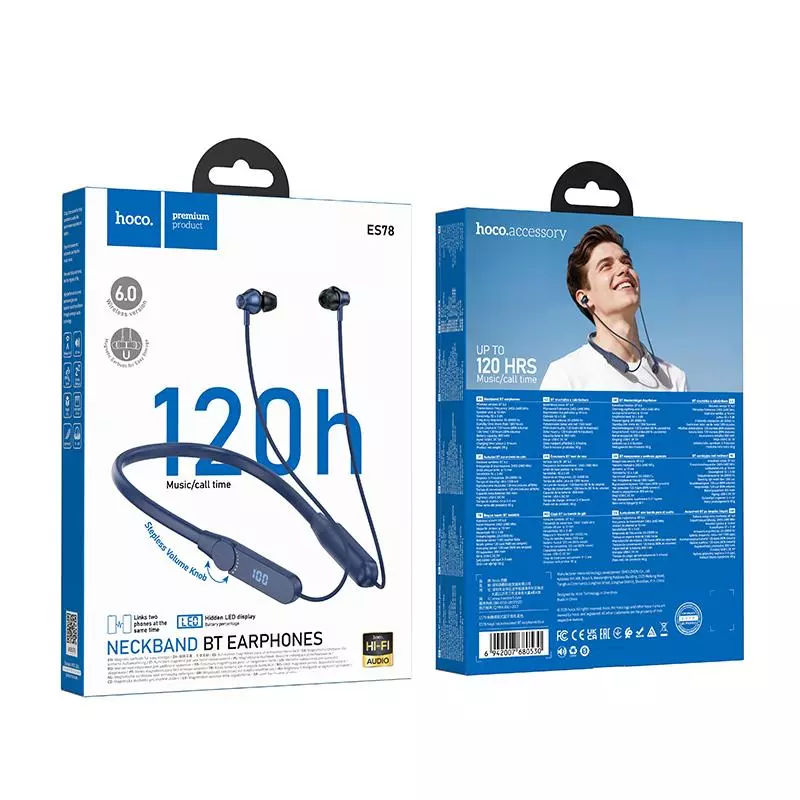 ES78 Naya Neck-mounted BT Earphones ES78 Naya Neck-mounted BT Earphones