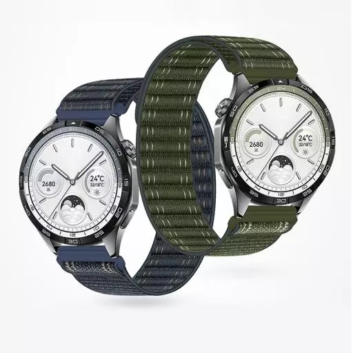 WH15 Fabric Series Loop Wave Pattern Nylon Strap(20mm)