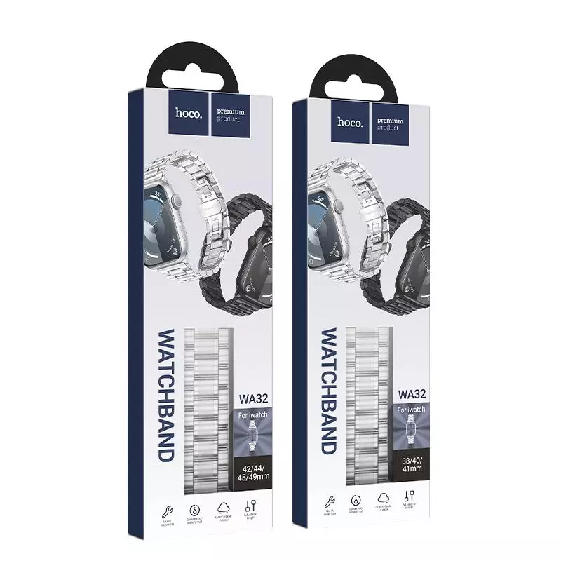 WA32 Grand Series Five-bead Steel Strap (44/45/46/49Mm) WA32 Grand Series Five-bead Steel Strap (44/45/46/49Mm)