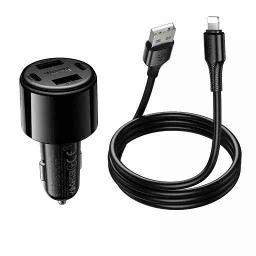 Z69 Vivido 24W(2C2A) Car Charger Set(iP)