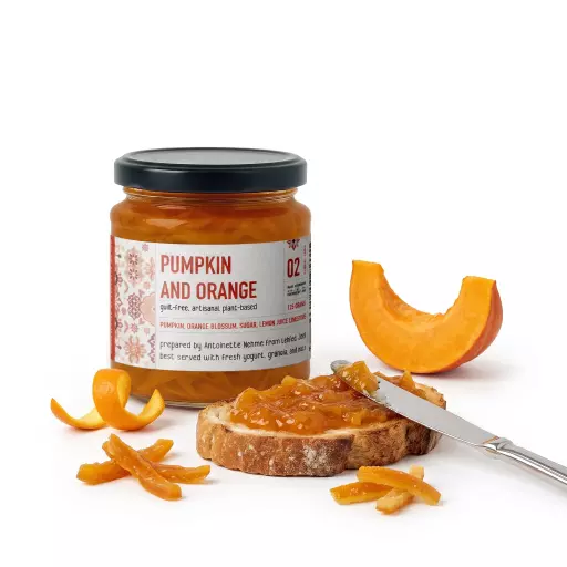 JAR THURAYA PUMPKIN ORANGE JAM 125G