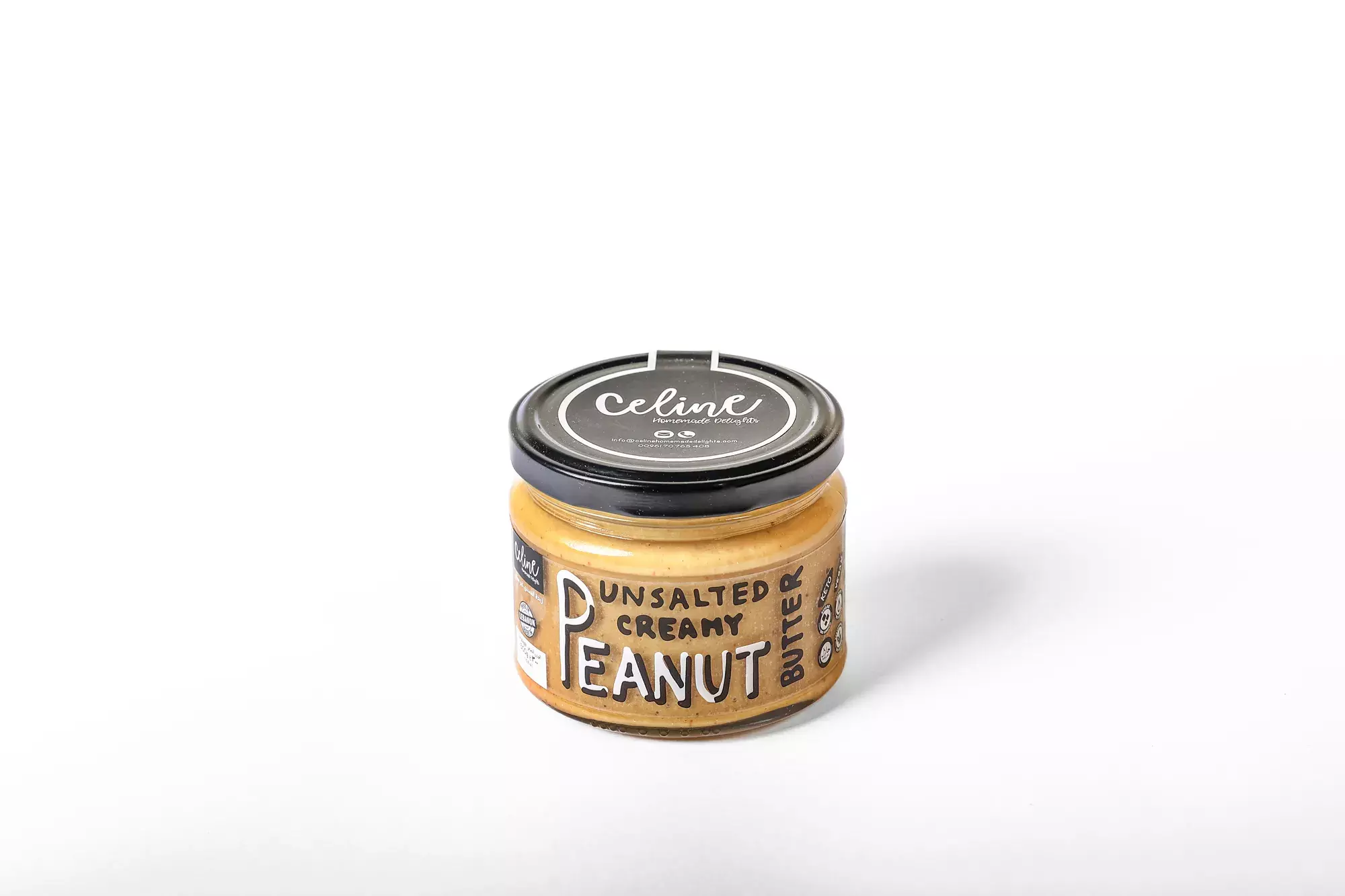 CELINE PEANUT BUTTER CREAMY UNSALTED 300G