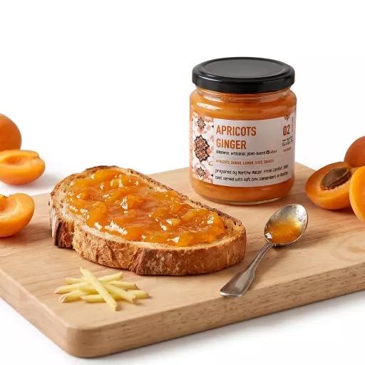 JAR THURAYA APRICOTS GINGER JAM 125G