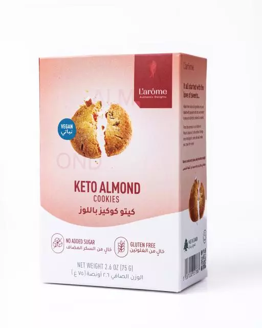 L'ARÔME KETO ALMOND COOKIES 150G
