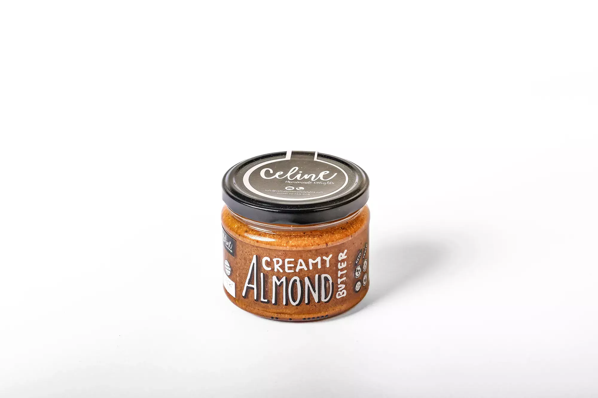 CELINE ALMOND BUTTER VIRGIN CREAMY 300G