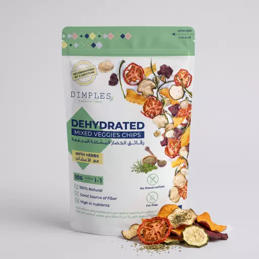 DIMPLES DRIED MIXED VEGGIES PACKET 40G