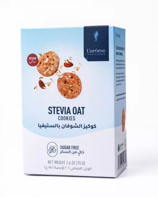 L'ARÔME STEVIA OAT COOKIES 150G