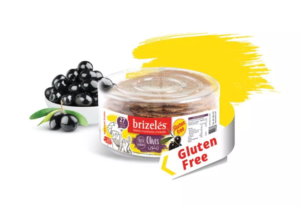 BRIZELÉS OLIVES GLUTEN FREE 140G