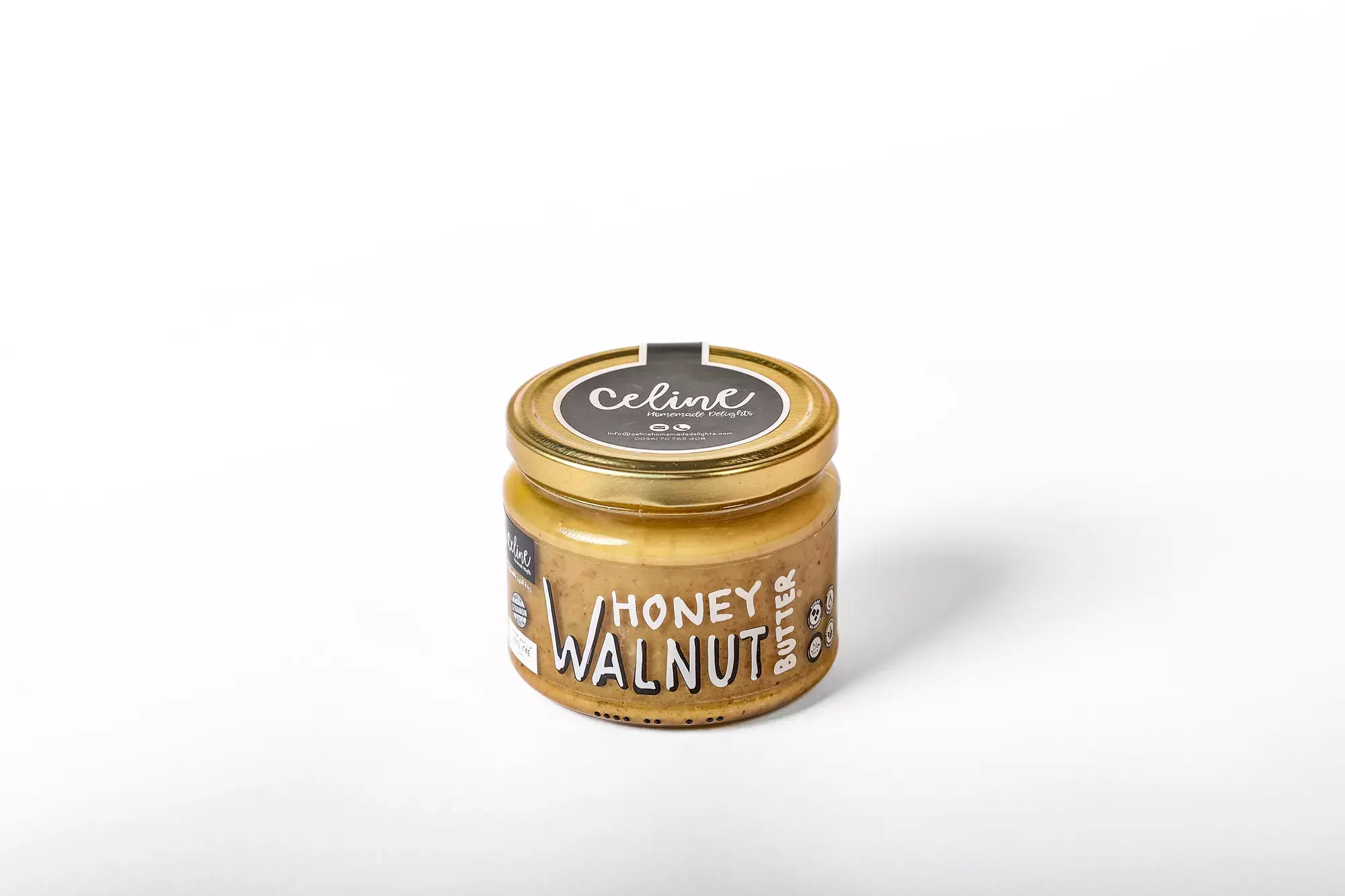 CELINE WALNUT BUTTER HONEY 284G