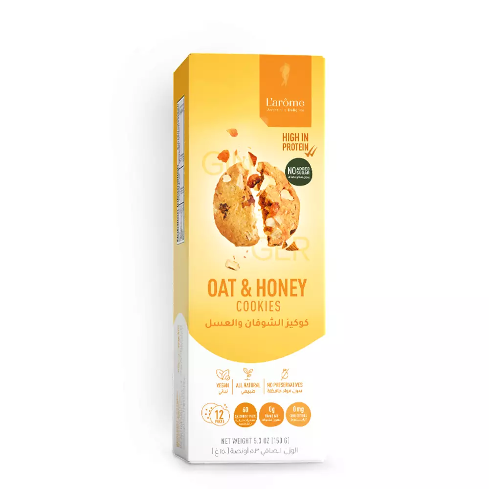 L'ARÔME OAT & HONEY COOKIES 150G