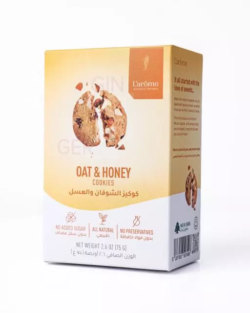 L'ARÔME OAT & HONEY COOKIES 150G