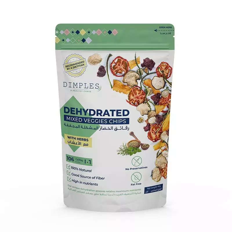 DIMPLES DRIED MIXED VEGGIES PACKET 40G