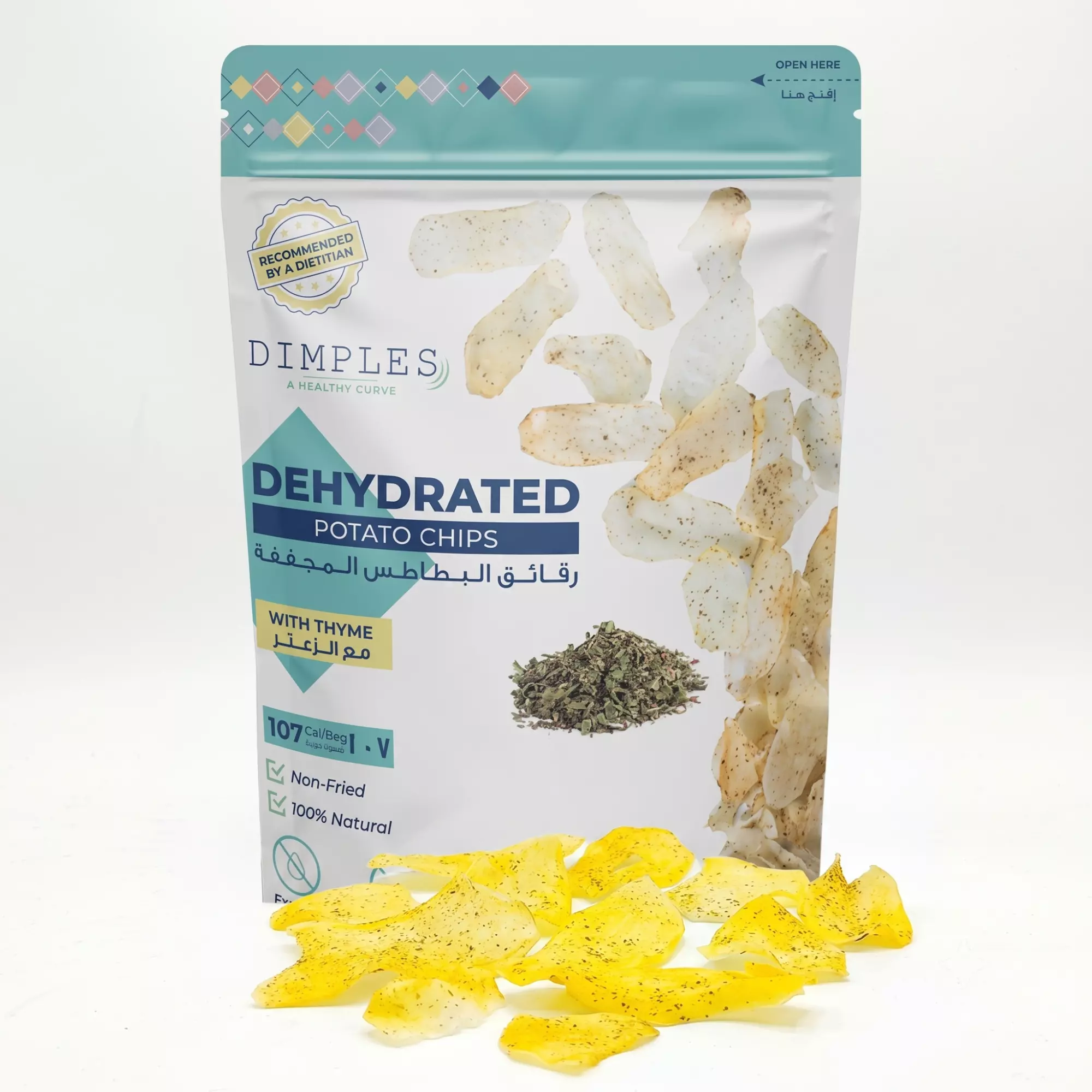 DIMPLES DRIED POTATO THYME PACKET 30G